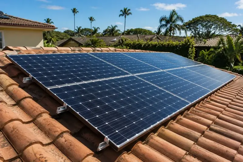 Installation de panneaux solaires au Petit-Fougeray